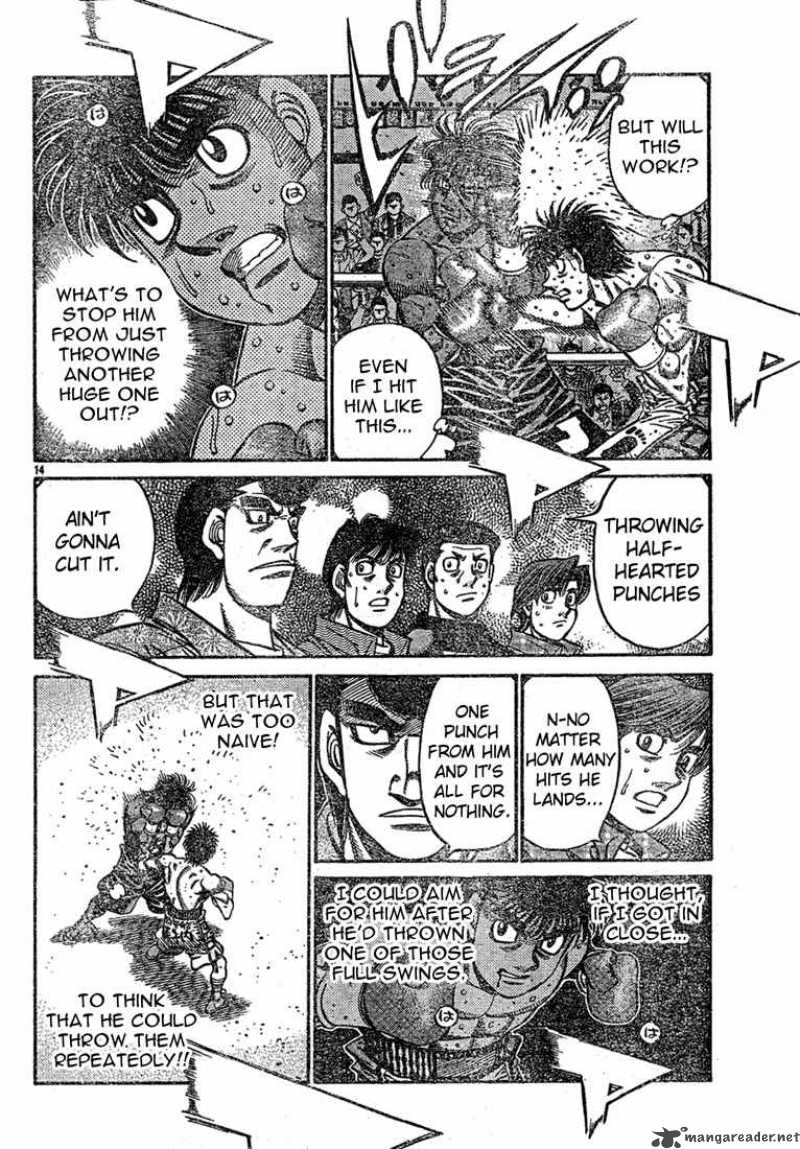 Hajime no Ippo - Chapter 733 Page 14