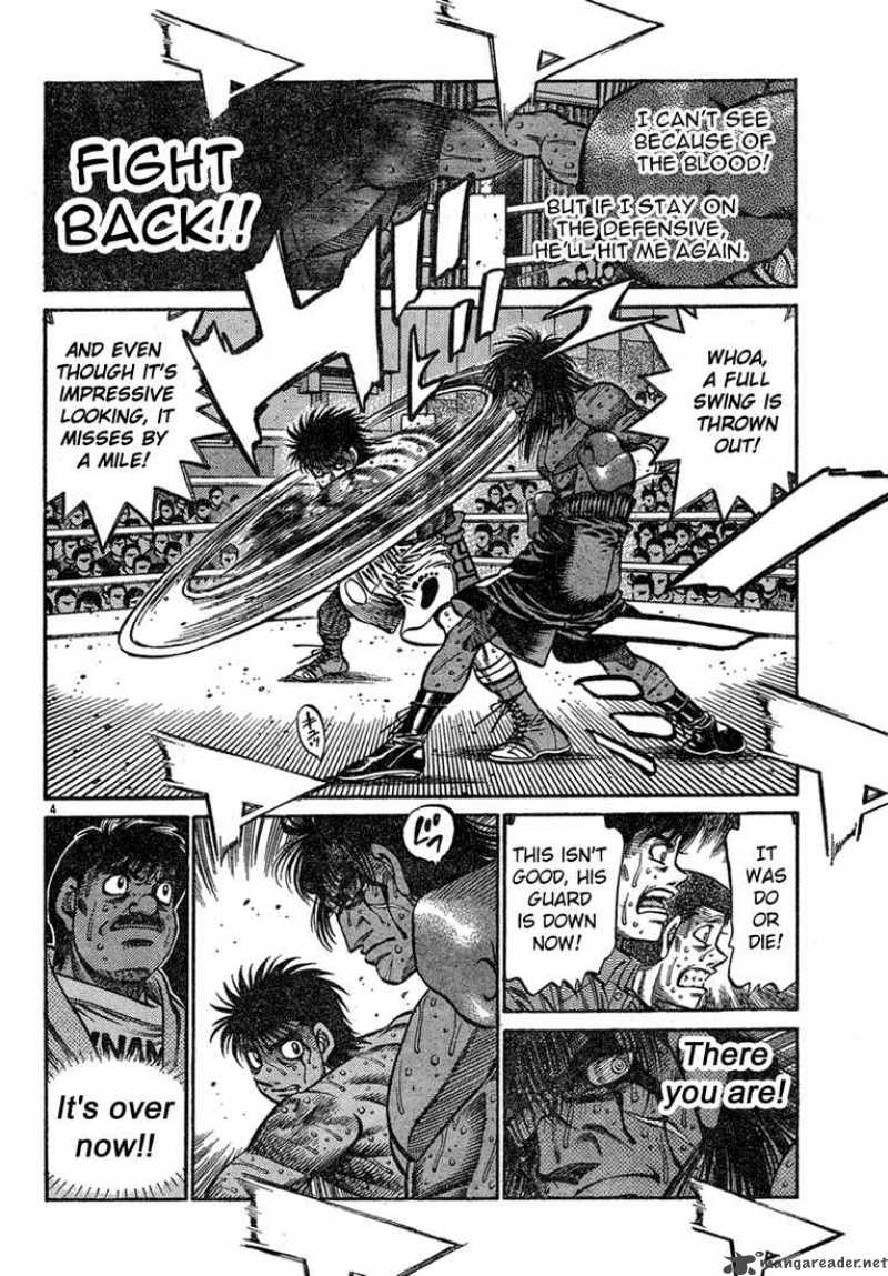 Hajime no Ippo - Chapter 739 Page 4