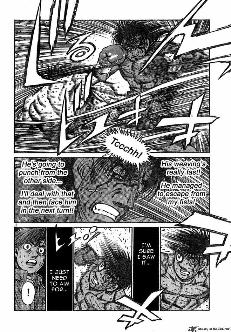 Hajime no Ippo - Chapter 739 Page 6