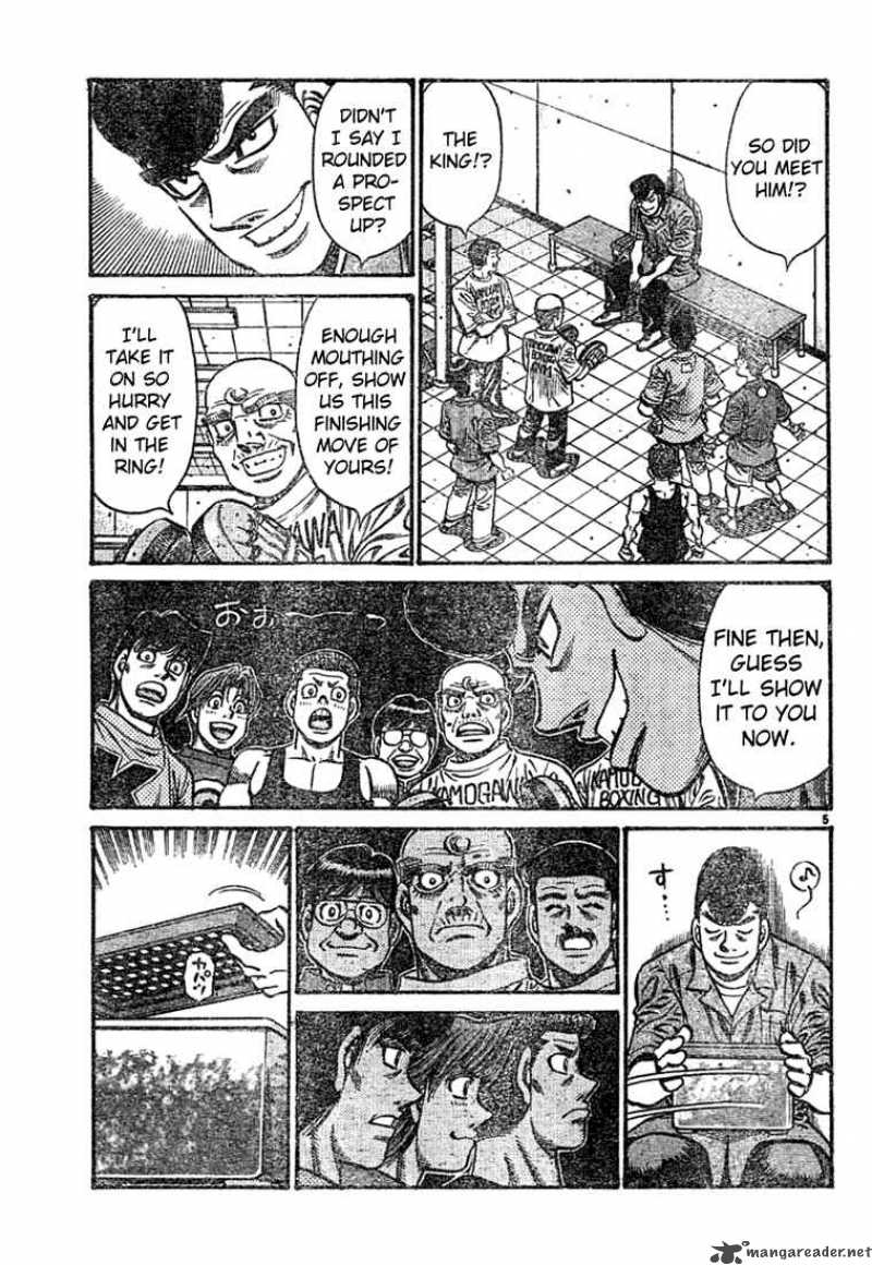 Hajime no Ippo - Chapter 743 Page 5