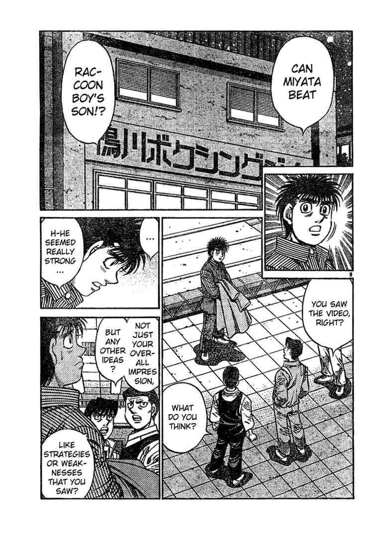 Hajime no Ippo - Chapter 754 Page 9