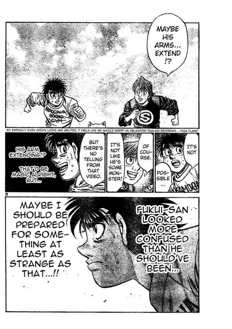 Hajime no Ippo - Chapter 761 Page 16