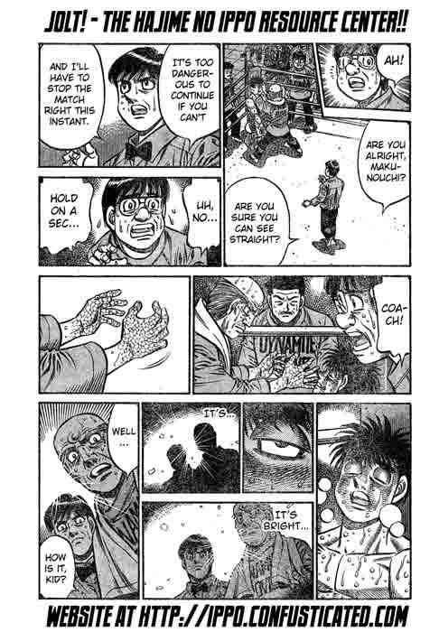 Hajime no Ippo - Chapter 785 Page 11