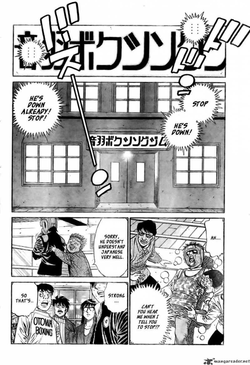 Hajime no Ippo - Chapter 796 Page 2