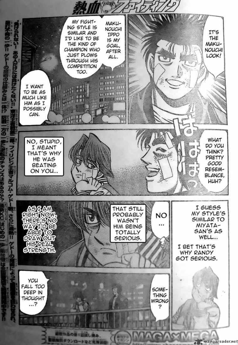 Hajime no Ippo - Chapter 802 Page 3