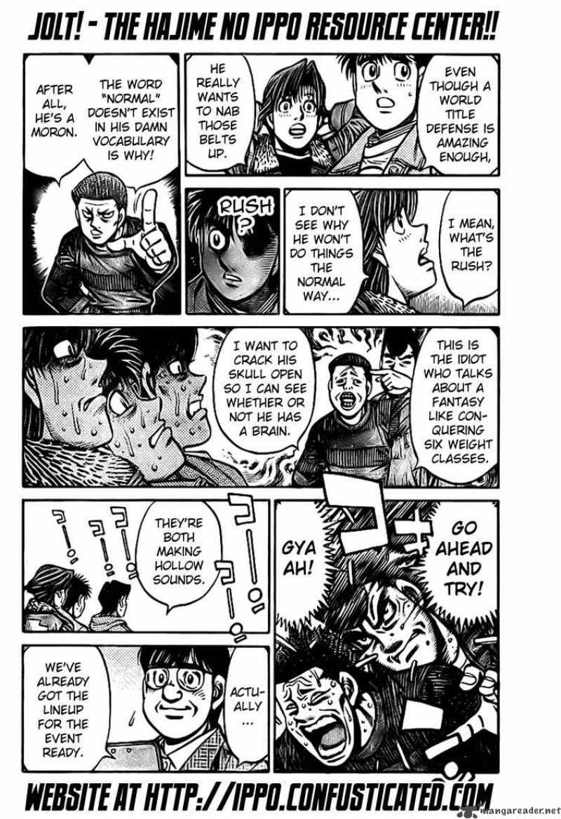 Hajime no Ippo - Chapter 803 Page 12