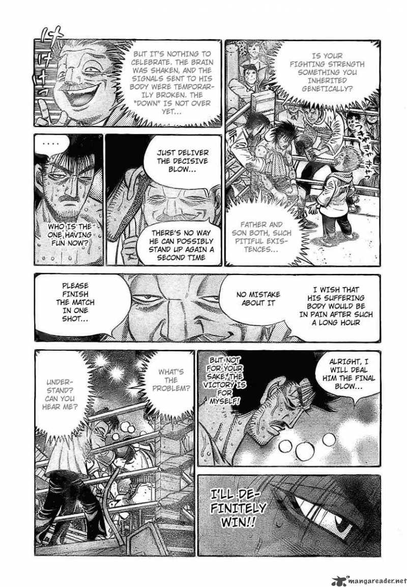 Hajime no Ippo - Chapter 839 Page 7