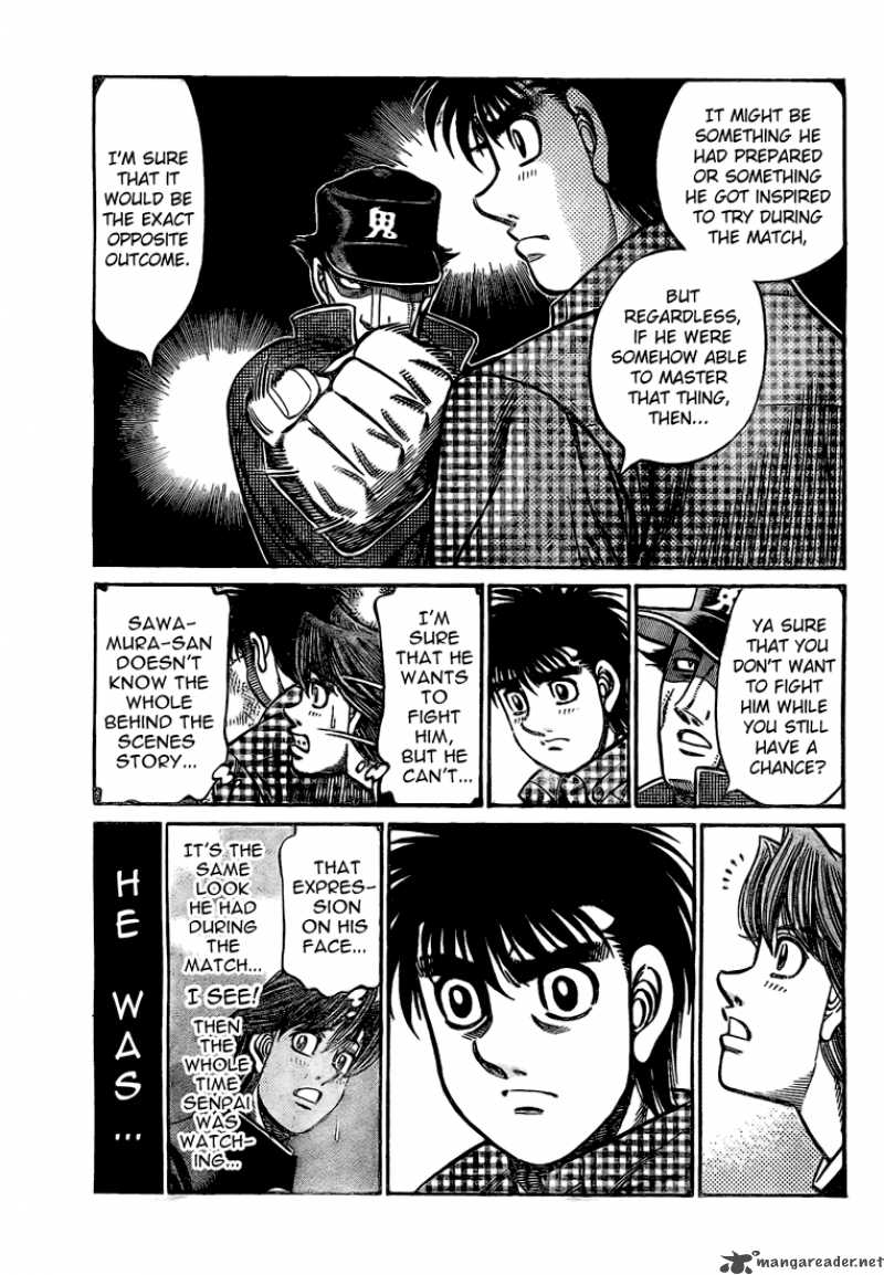 Hajime no Ippo - Chapter 847 Page 9