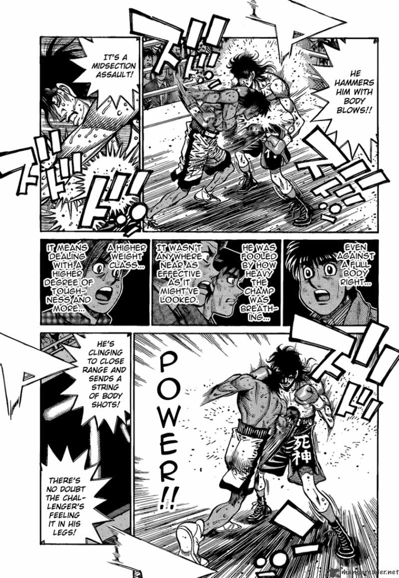 Hajime no Ippo - Chapter 854 Page 5