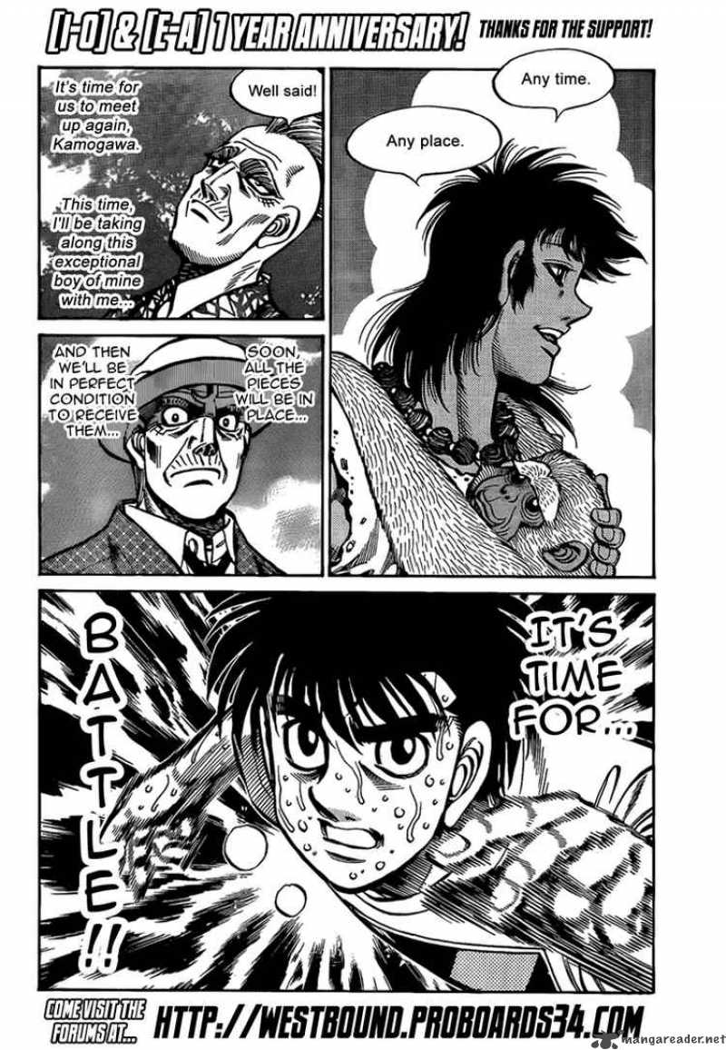 Hajime no Ippo - Chapter 860 Page 18