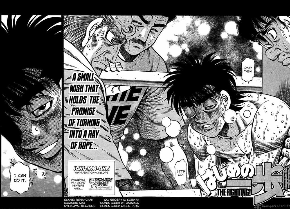 Hajime no Ippo - Chapter 883 Page 2