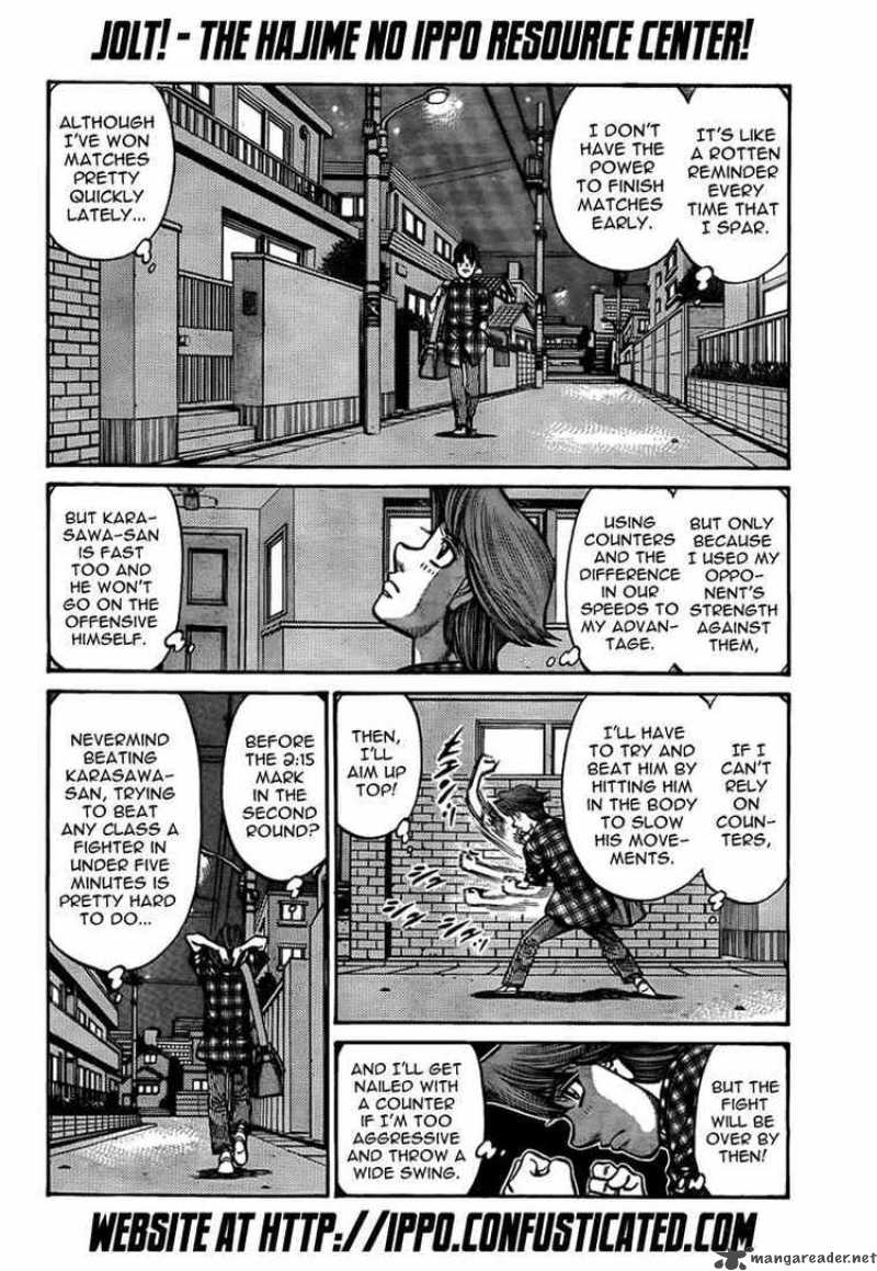 Hajime no Ippo - Chapter 899 Page 10