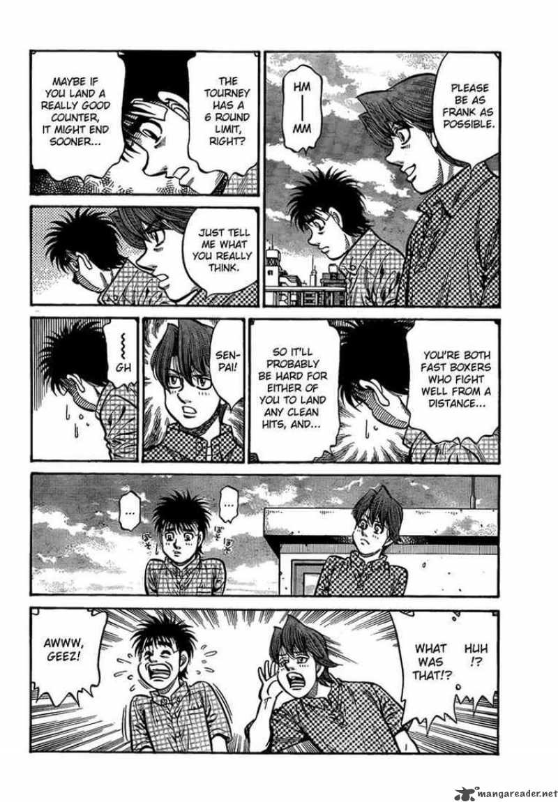 Hajime no Ippo - Chapter 899 Page 8