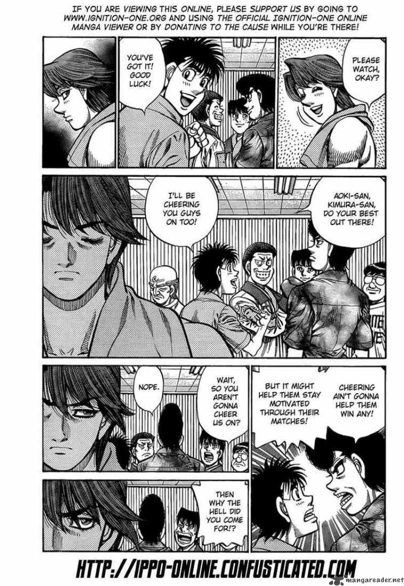 Hajime no Ippo - Chapter 900 Page 8