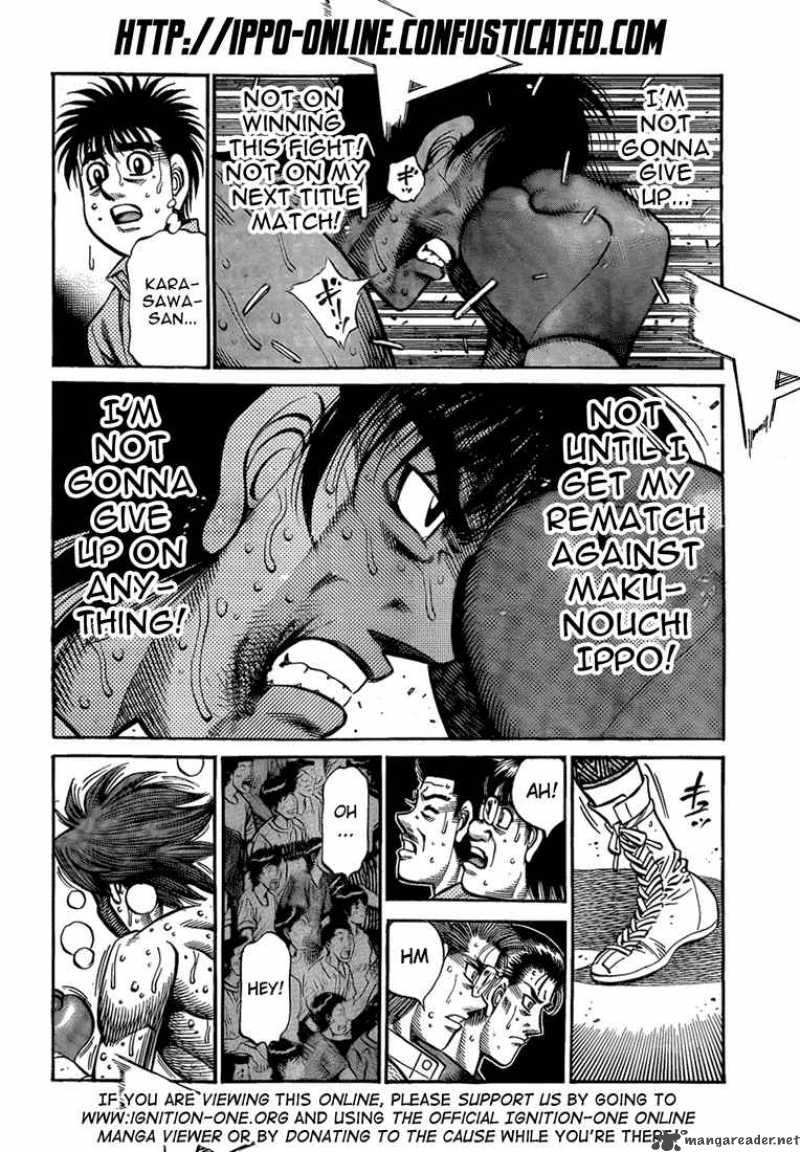 Hajime no Ippo - Chapter 910 Page 2