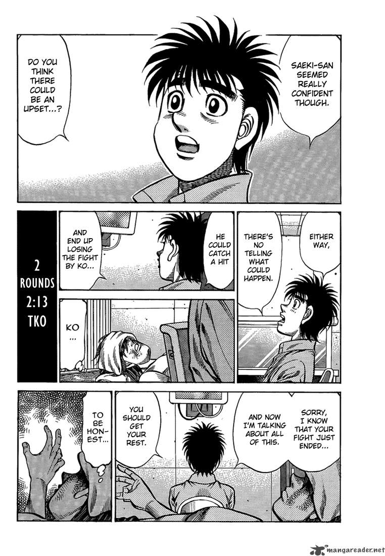 Hajime no Ippo - Chapter 912 Page 2