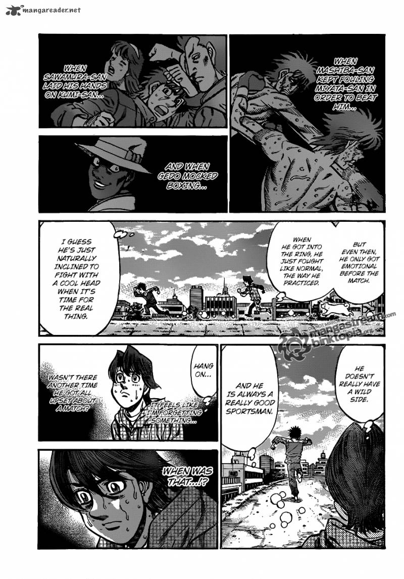 Hajime no Ippo - Chapter 925 Page 10