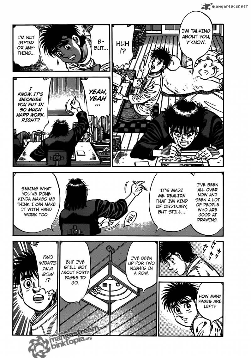 Hajime no Ippo - Chapter 947 Page 4