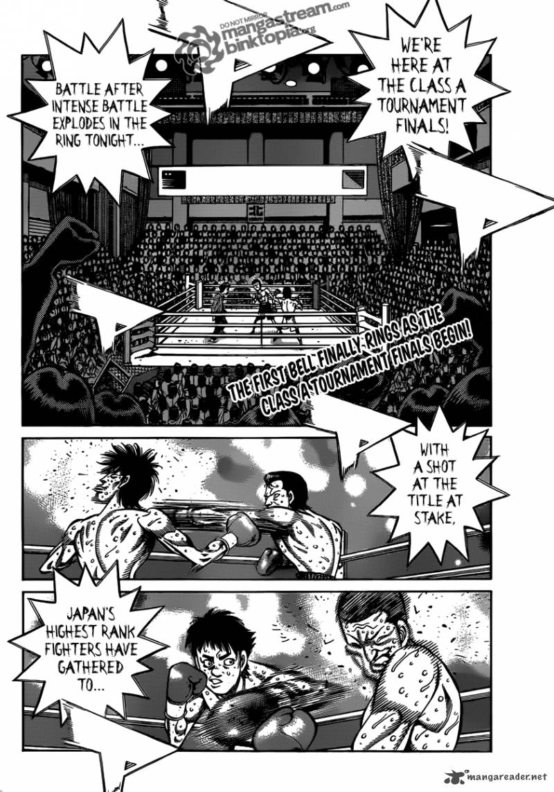 Hajime no Ippo - Chapter 953 Page 2