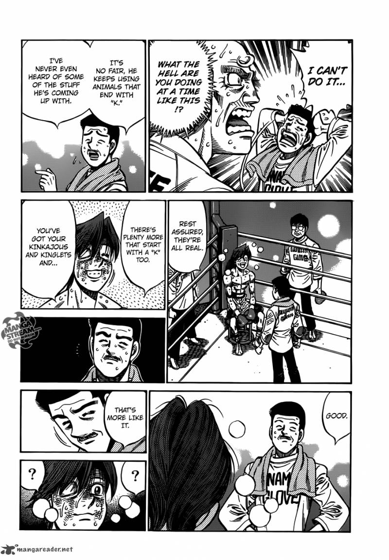 Hajime no Ippo - Chapter 963 Page 4