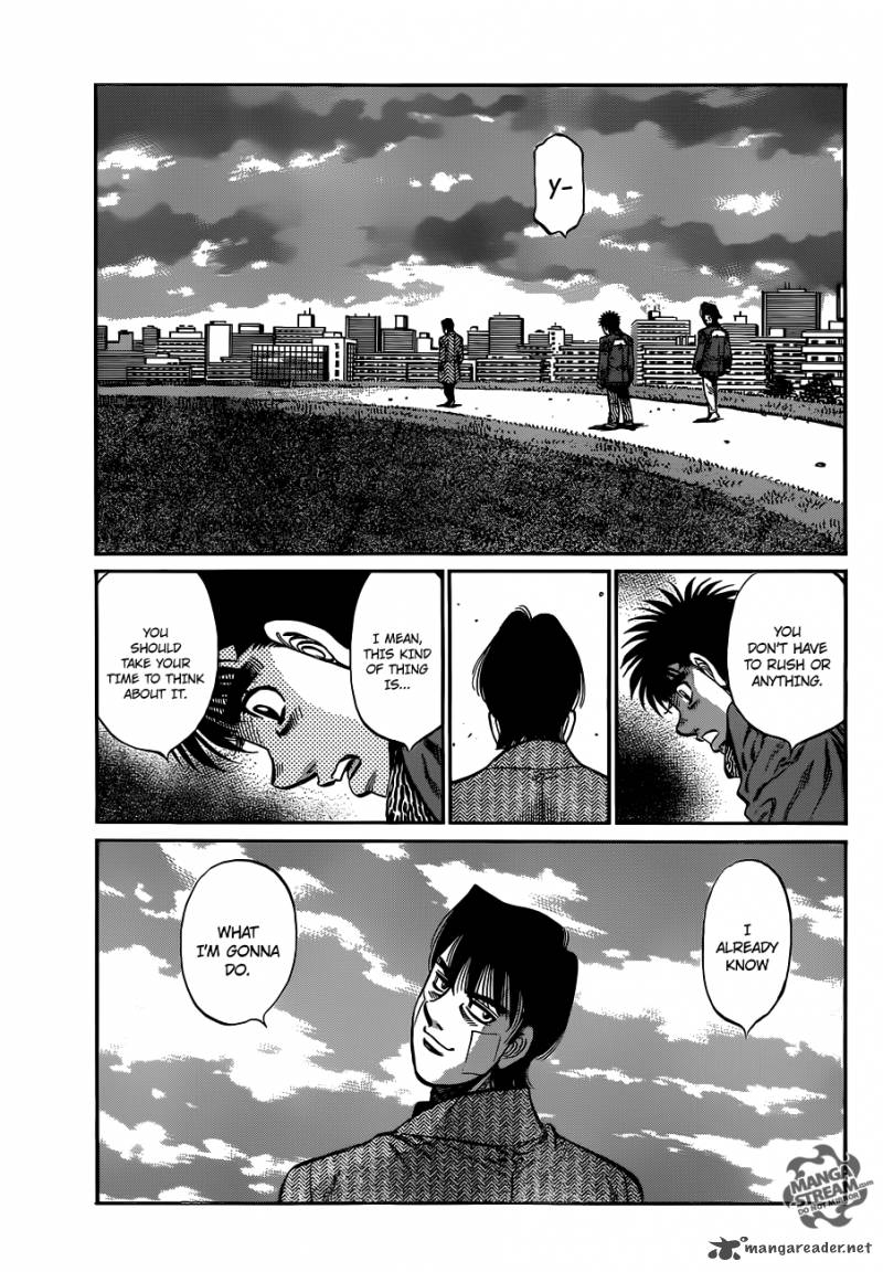 Hajime no Ippo - Chapter 978 Page 9