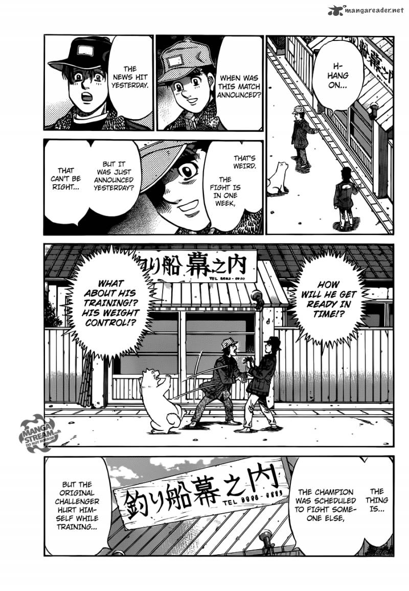 Hajime no Ippo - Chapter 982 Page 5