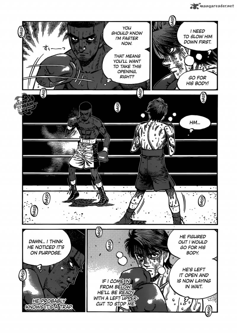 Hajime no Ippo - Chapter 996 Page 6