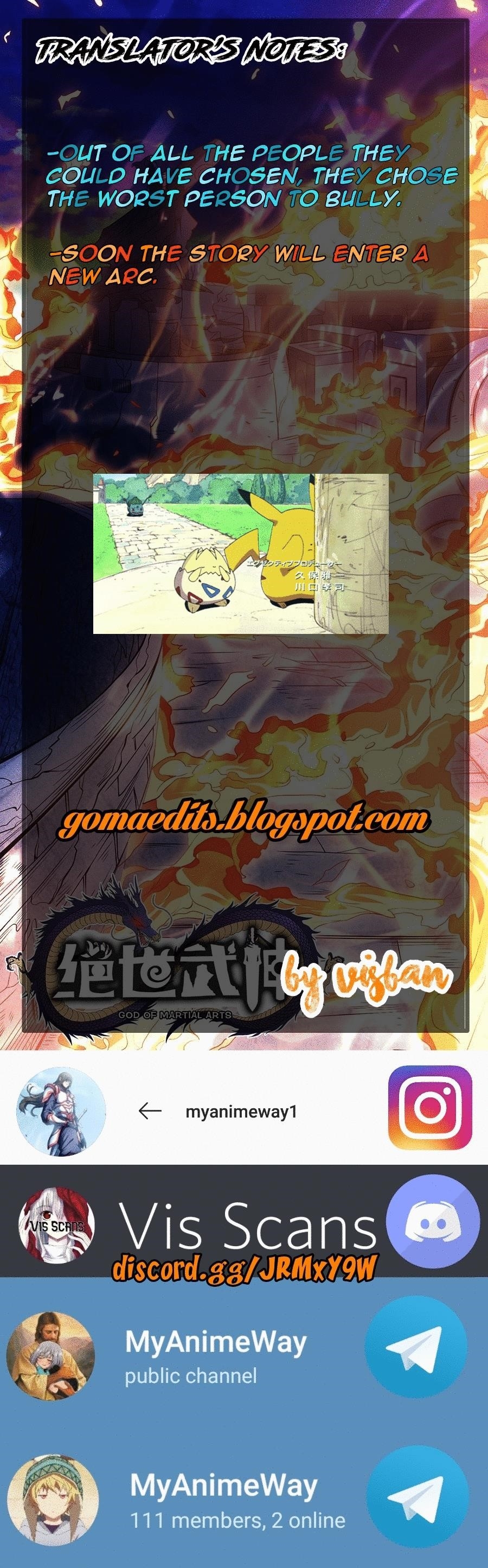 God of Martial Arts - Chapter 98.2 Page 19